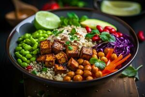 Vegan  natural dish photo