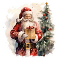 Watercolor Christmas clipart png