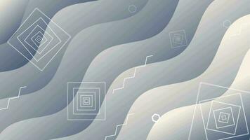 Abstract Wave Stock Video Effect or VJ Loop Animation Seamless Looping Gradients