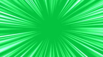 4k animated light speed lines effect isolated on green screen background video