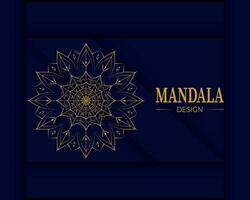 Background Mandala Design Vector. vector