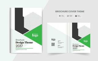 modern business brochure cover or catalogue cover template vector