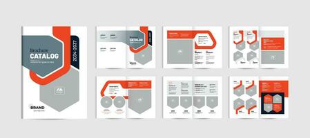 Modern product catalog or catalogue Brochure design template vector