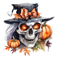 Happy Halloween Day Clipart, Halloween Day composition, Generative AI png