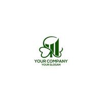 Clover Financial Logo Design vector