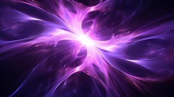 abstract fractal background in purple tone color  . Generative AI photo