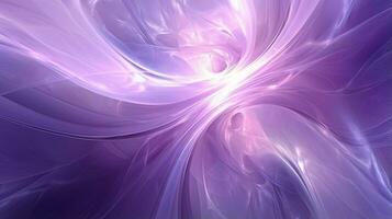 abstract fractal background in purple tone color  . Generative AI photo