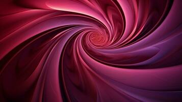 abstract fractal background in maroon tone color  . Generative AI photo