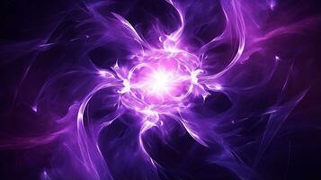 resumen fractal antecedentes en púrpura tono color . generativo ai foto