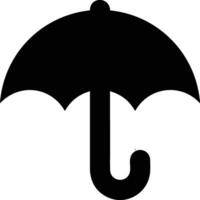 Umbrella protection icon symbol vector image. Illustration of the safety protect umbrella security design image