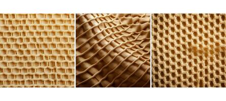 textile waffle fabric background texture photo