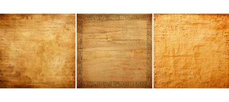 parchment papyrus paper background texture photo