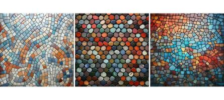 abstract mosaic tile background texture photo
