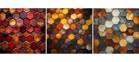 backdrop hexagonal tile background texture photo