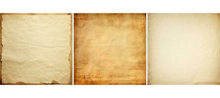 old blank paper background texture photo