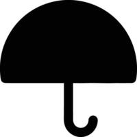 Umbrella protection icon symbol vector image. Illustration of the safety protect umbrella security design image