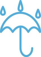 Umbrella protection icon symbol vector image. Illustration of the safety protect umbrella security design image