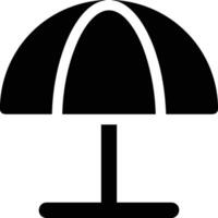 Umbrella protection icon symbol vector image. Illustration of the safety protect umbrella security design image