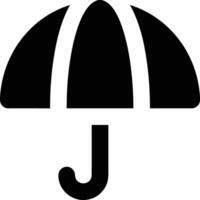 Umbrella protection icon symbol vector image. Illustration of the safety protect umbrella security design image