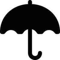 Umbrella protection icon symbol vector image. Illustration of the safety protect umbrella security design image