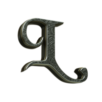 3d machen Brief mittelalterlich png