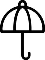 Umbrella protection icon symbol vector image. Illustration of the safety protect umbrella security design image