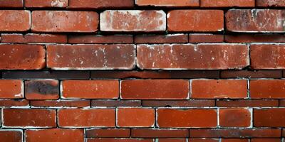 Brick wall background display high quality texture details. AI Generative photo