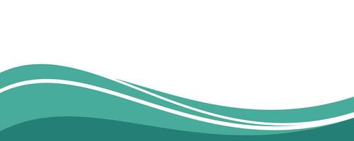 Modern banner background design. Banner template with dynamic wave shapes. vector