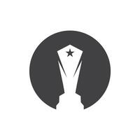 Simple Trophy logo design Vector Template