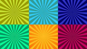 Sunburst Texture Pattern Background vector