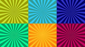 Sunburst Texture Pattern Background vector