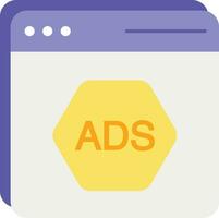 adds flat icon design style vector