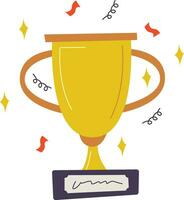 trophies award illustration vector