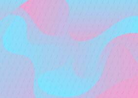 Colorful minimal waves abstract background vector
