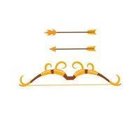 bow arrow vector