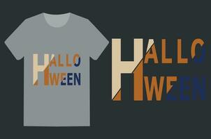 Halloween t-shirt design vector template.