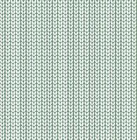 green and white knitted pattern vector