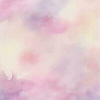 Detailed hand painted pink watercolour background vector