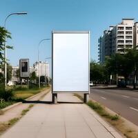 Sign Board Mockup photo
