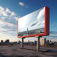 Sign Board Mockup photo