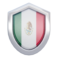 Mexico national flag set illustration or 3d realistic mexico waving country flag set icon png
