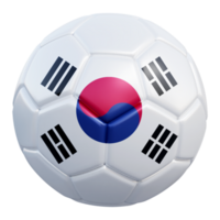 Korea Republik National Flagge einstellen Illustration oder 3d realistisch Korea Republik winken Land Flagge einstellen png