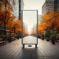 Sign Board Mockup photo