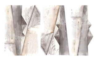 Bouldern, Klettern Mauer einstellen extrem Sport Hand Farbe Aquarell Illustration mit grau spritzt zum Ihre Design Postkarten, Flyer, Banner, Werbung Einladung, drucken png