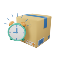 Ontime Delivery 3D Icon png