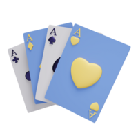 carta gioco 3d icona png