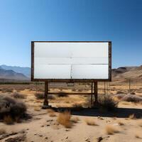 Sign Board Mockup photo