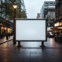 Sign Board Mockup photo