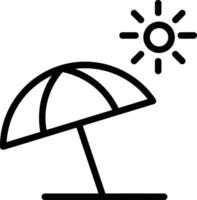 Umbrella protection icon symbol vector image. Illustration of the safety protect umbrella security design image