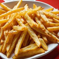 Fries Potatoes, AI Generated photo